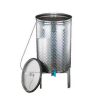 Depósito para vino acero inox. 304 ECO siempre lleno con cierre neumático con trípode-MUNDOBODEGA