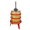 Prensa manual de vino de madera
